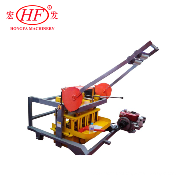 QMR4-45 ecological block making machine/brick making machinery for home business/maquina bloquera ponedora